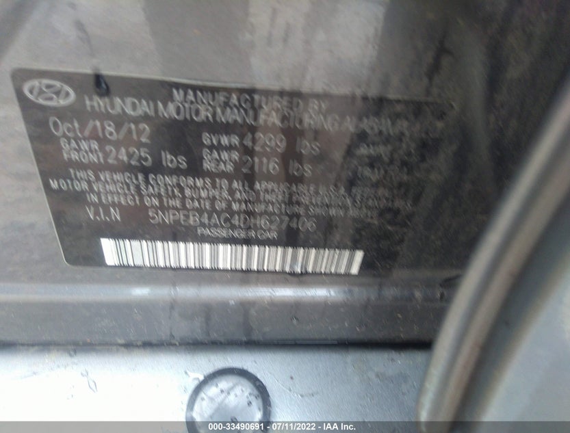 5NPEB4AC4DH627406