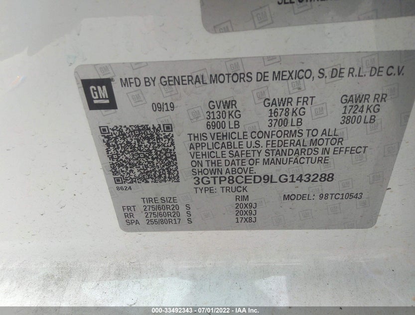 3GTP8CED9LG143288