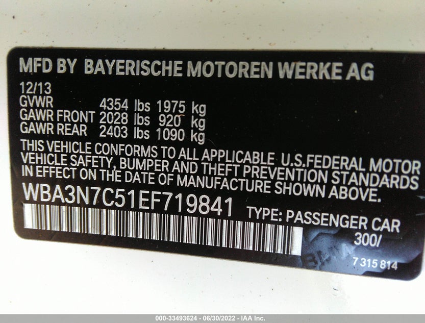 WBA3N7C51EF719841