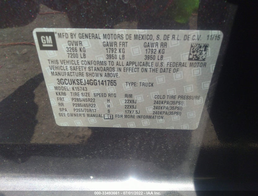 3GCUKSEJ4GG141765