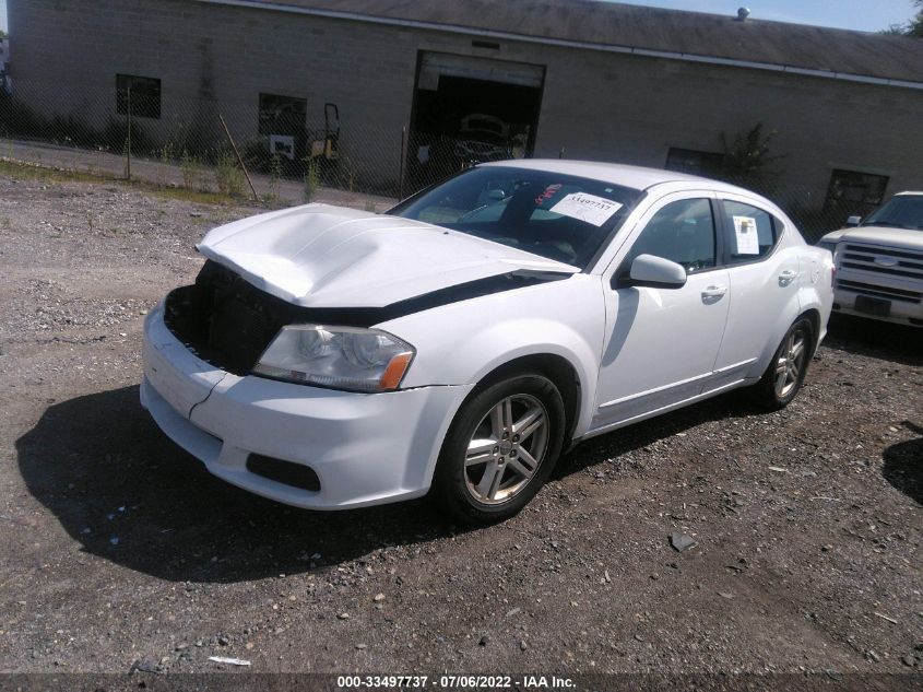 1C3CDZCBXCN146968 2012 Dodge Avenger Sxt