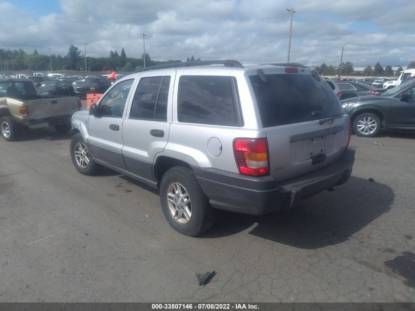 2004 Jeep Grand Cherokee Laredo VIN: 1J4GW48S54C292253 Lot: 33507146