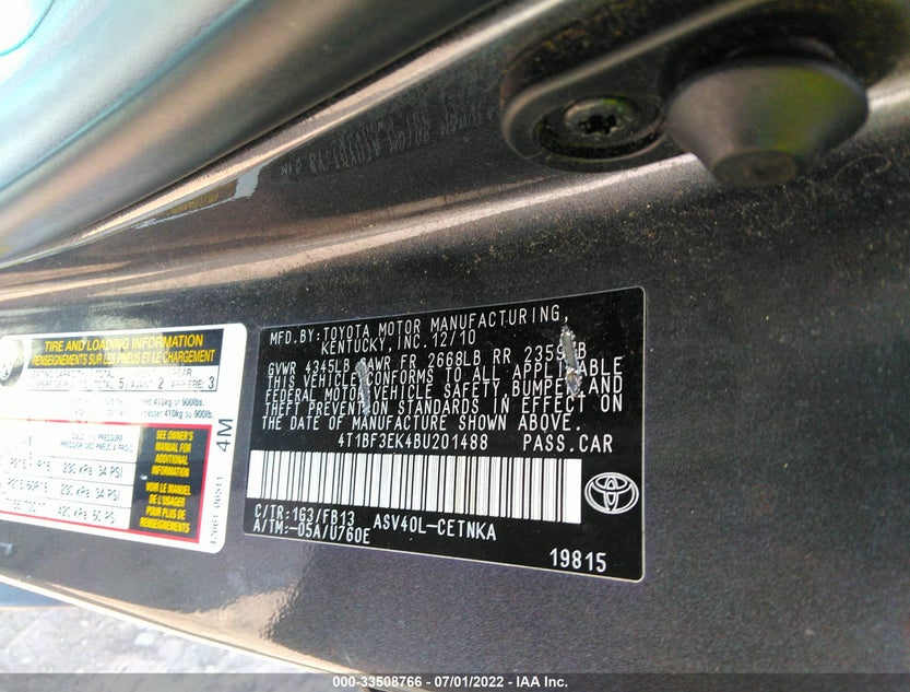 4T1BF3EK4BU201488