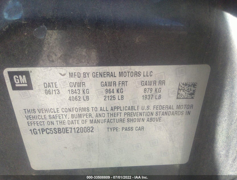 1G1PC5SB0E7120082