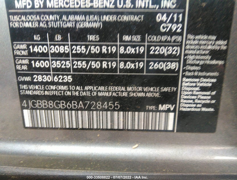 4JGBB8GB6BA728455