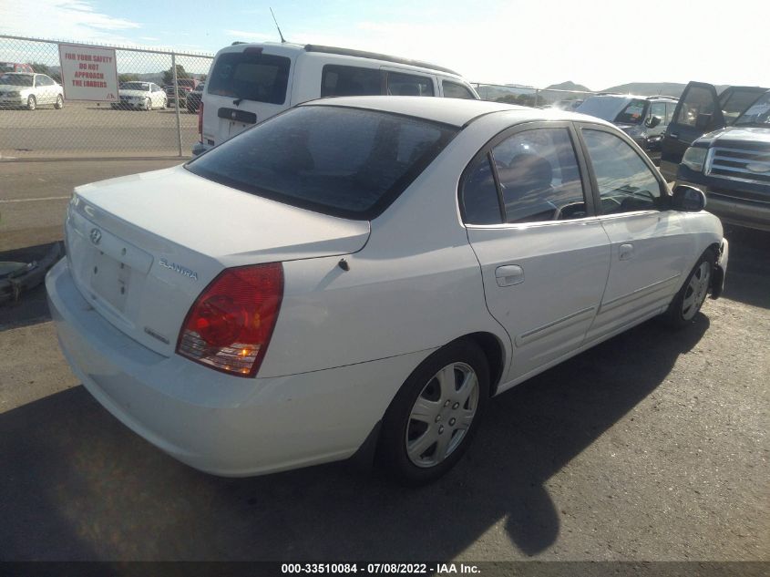 2006 Hyundai Elantra Limited/Gls VIN: KMHDN46D86U265234 Lot: 33510084