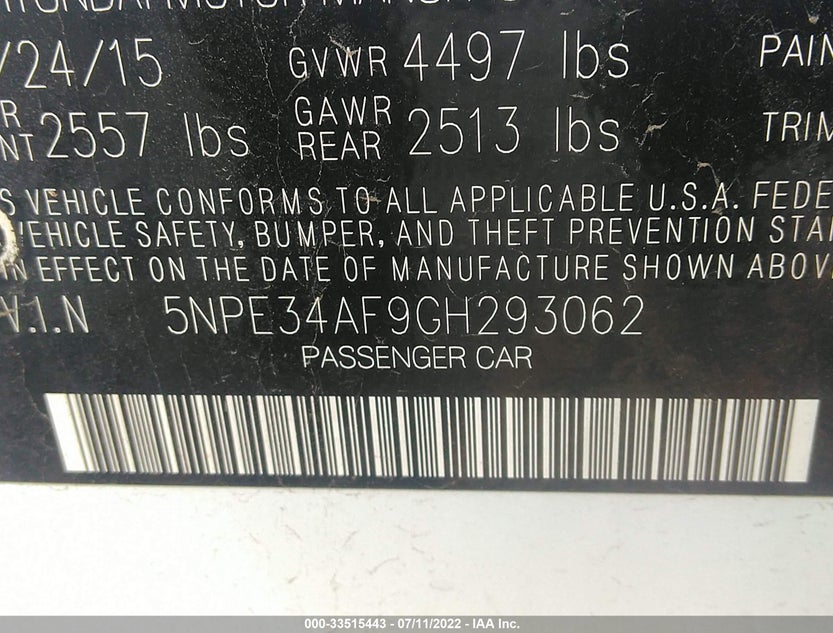 5NPE34AF9GH293062
