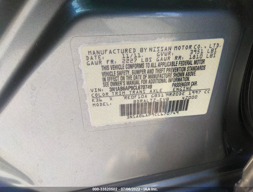 3N1AB6AP9CL670749