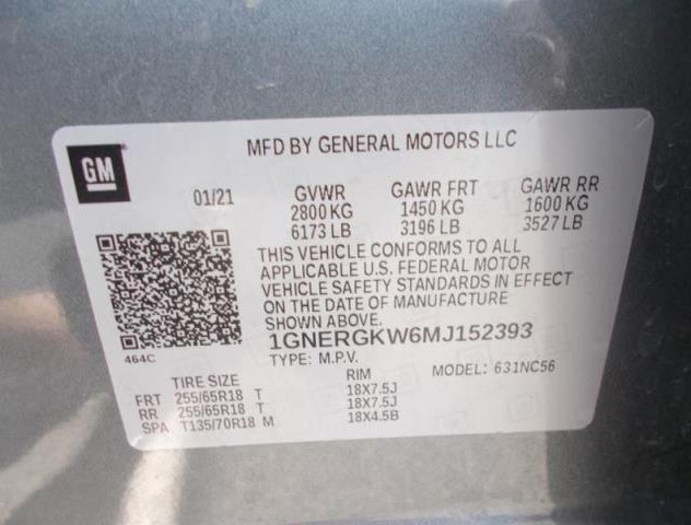 1GNERGKW6MJ152393