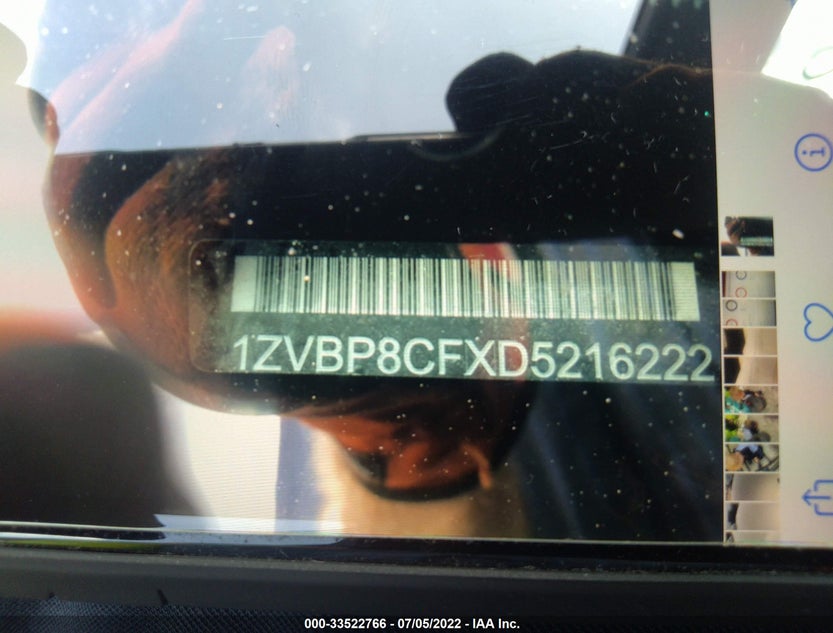 1ZVBP8CFXD5216222