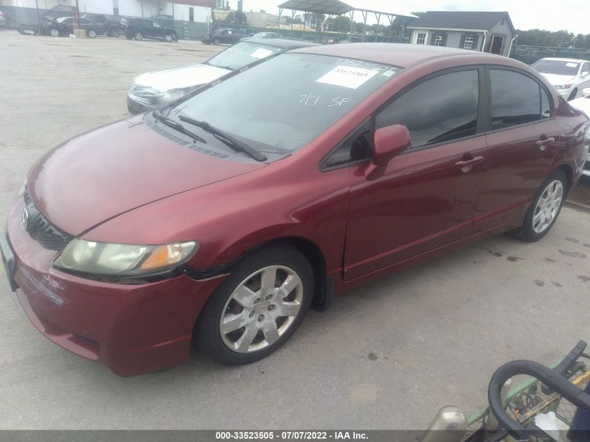 19XFA16549E023530 2009 Honda Civic Lx