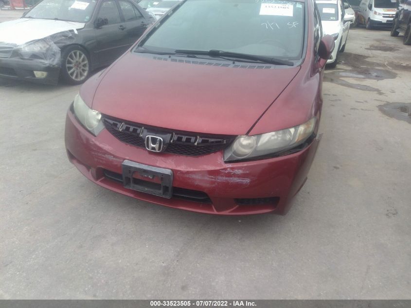 19XFA16549E023530 2009 Honda Civic Lx