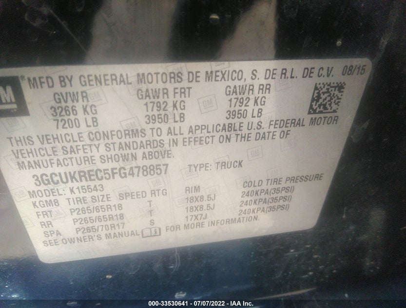 3GCUKREC5FG478857