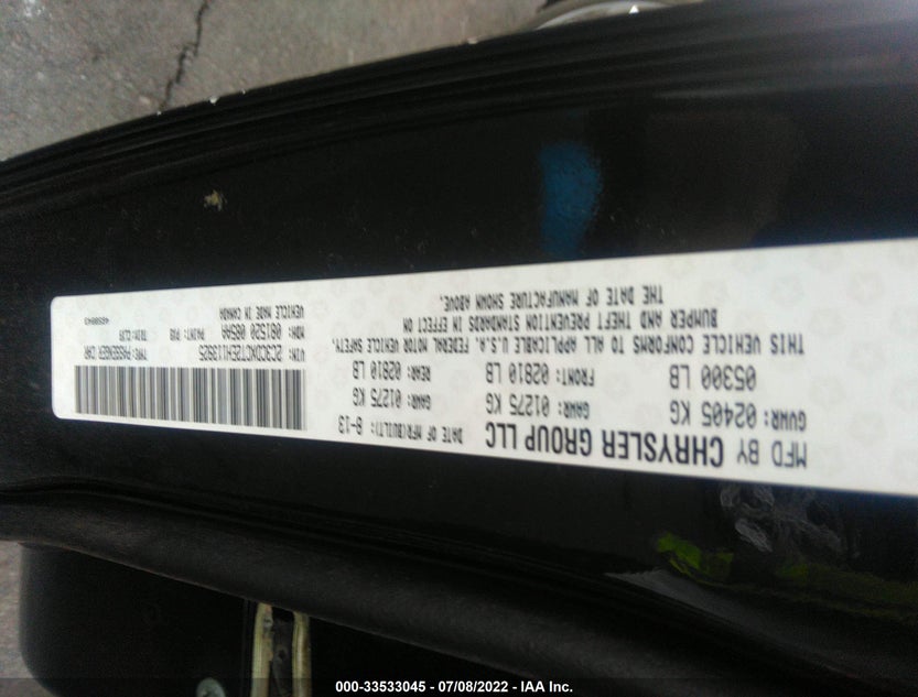2C3CDXCT2EH113925