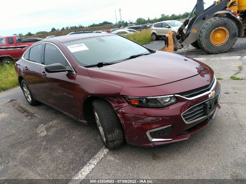 2016 Chevrolet Malibu Ls VIN: 1G1ZB5ST9GF269765 Lot: 33534582