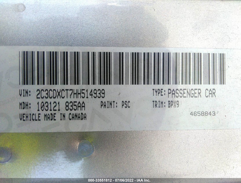 2C3CDXCT7HH514939