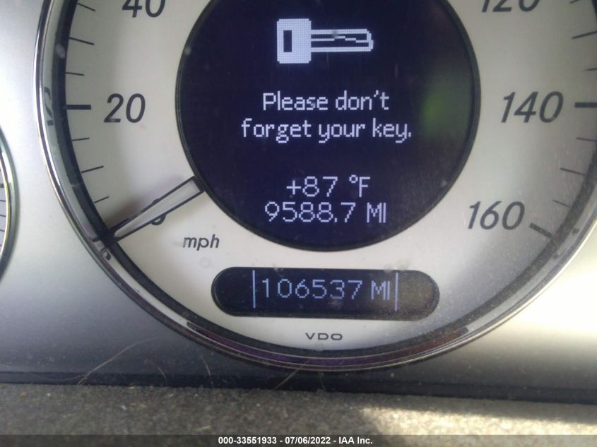 2009 Mercedes-Benz E 350 4Matic VIN: WDBUF87X29B398054 Lot: 33551933