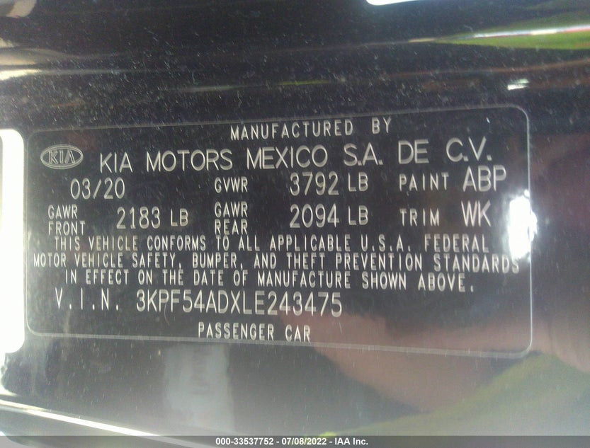 3KPF54ADXLE243475