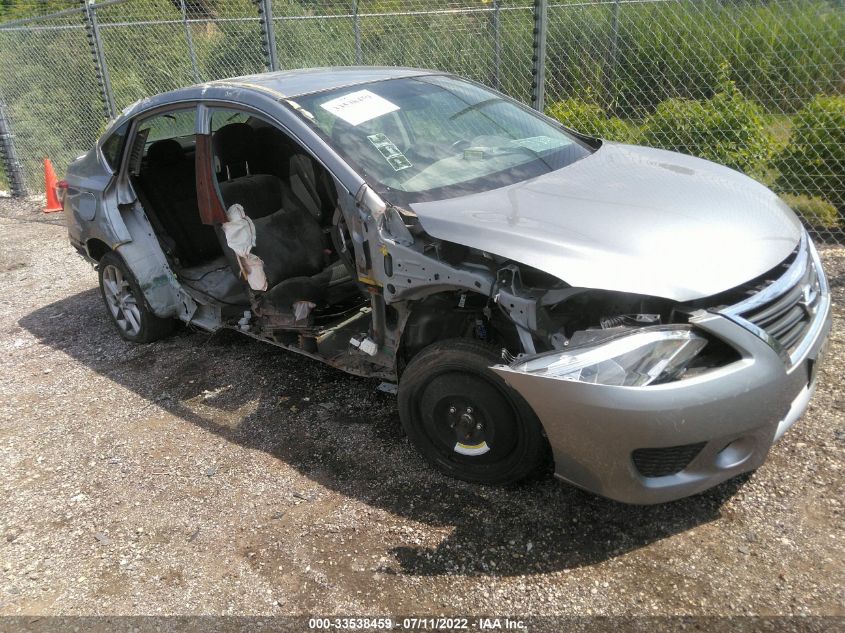 2014 Nissan Sentra Sr VIN: 3N1AB7AP3EY311781 Lot: 33538459