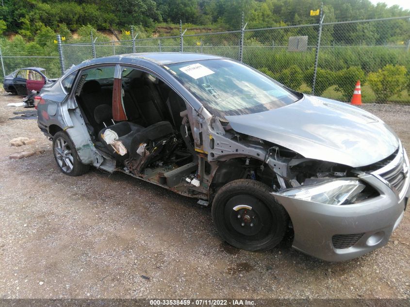 2014 Nissan Sentra Sr VIN: 3N1AB7AP3EY311781 Lot: 33538459