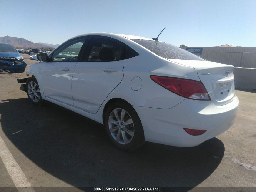 2014 Hyundai Accent Gls VIN: KMHCU4AE6EU764871 Lot: 33541212