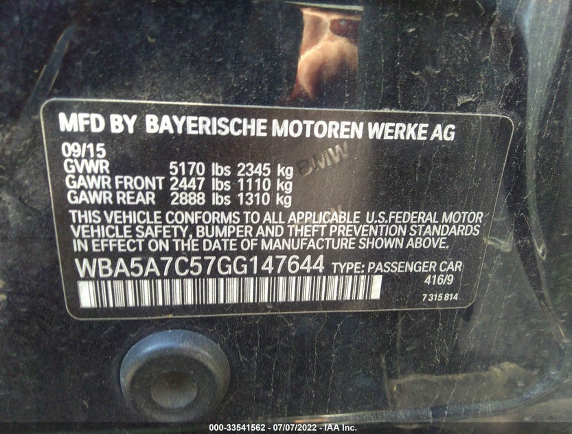 WBA5A7C57GG147644