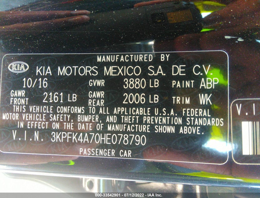 3KPFK4A70HE078790