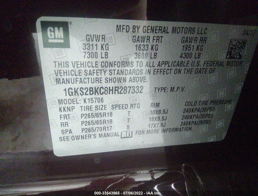 1GKS2BKC8HR287332