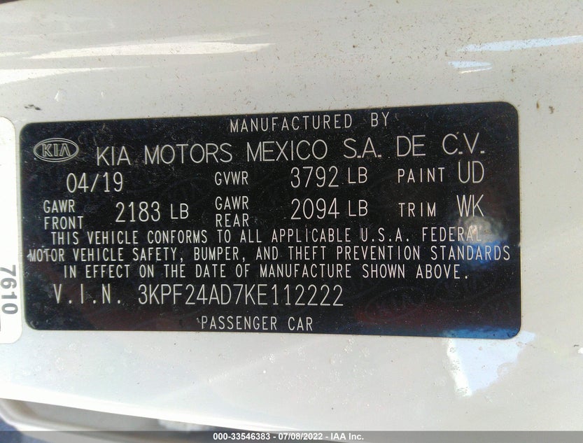 3KPF24AD7KE112222
