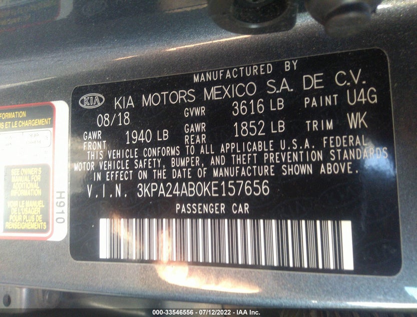 3KPA24AB0KE157656