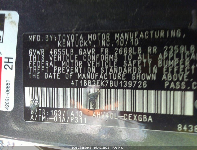 4T1BB3EK7BU139726