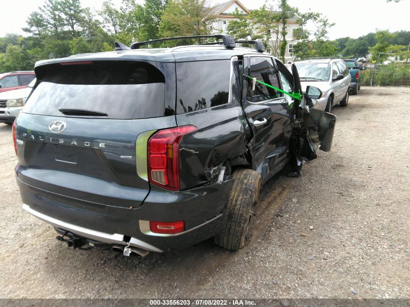 KM8R5DHE8MU231030 2021 Hyundai Palisade Limited