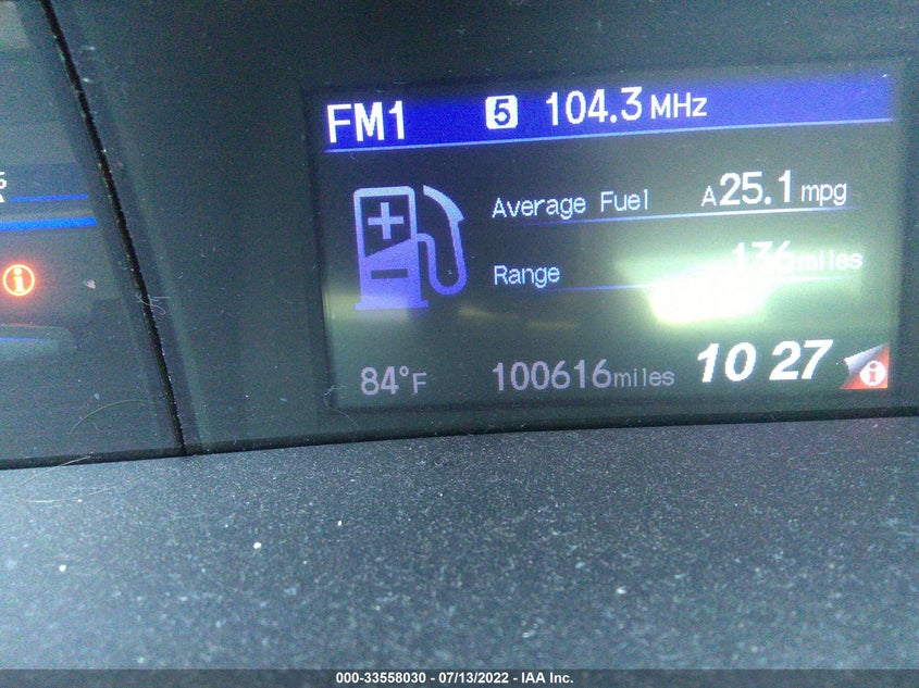 2013 HONDA CIVIC EX 19XFB2F85DE203721