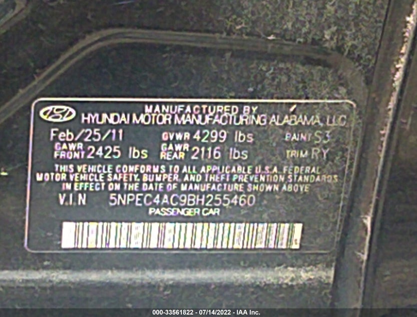 5NPEC4AC9BH255460