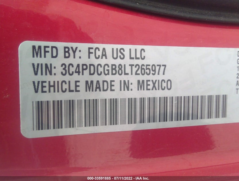 3C4PDCGB8LT265977