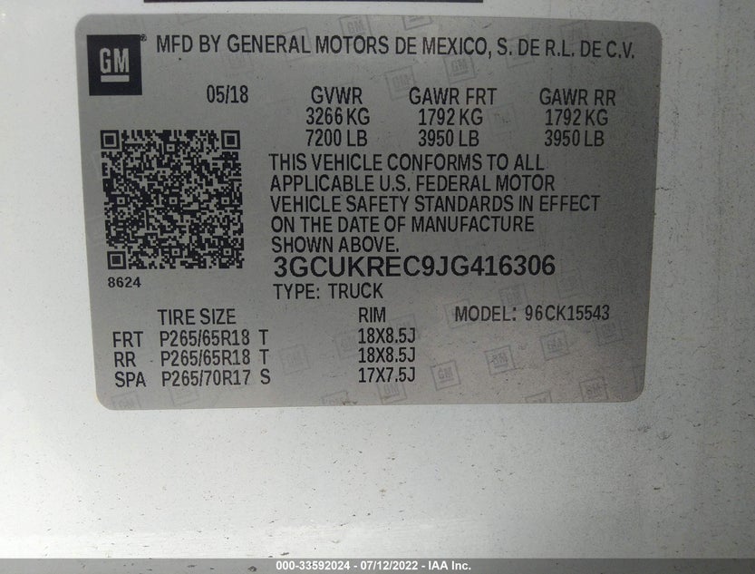 3GCUKREC9JG416306