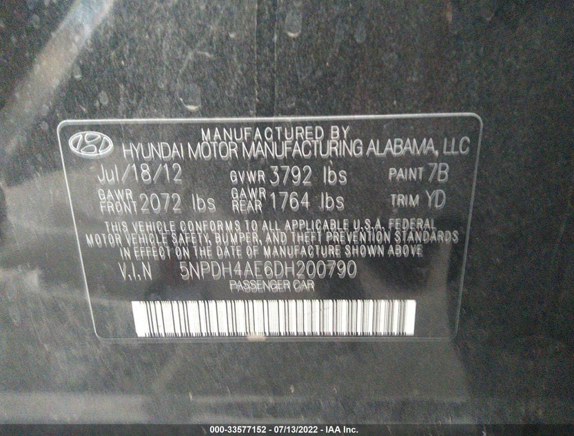 5NPDH4AE6DH200790