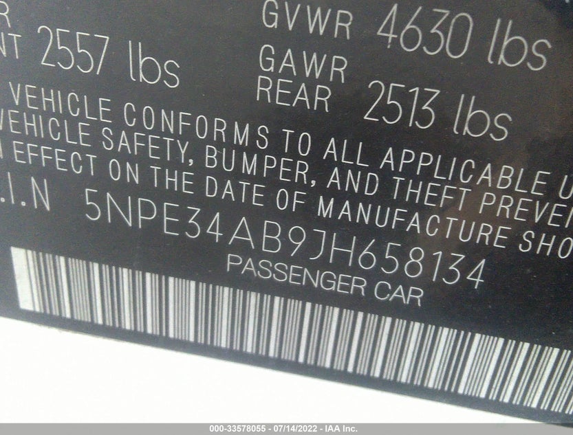 5NPE34AB9JH658134