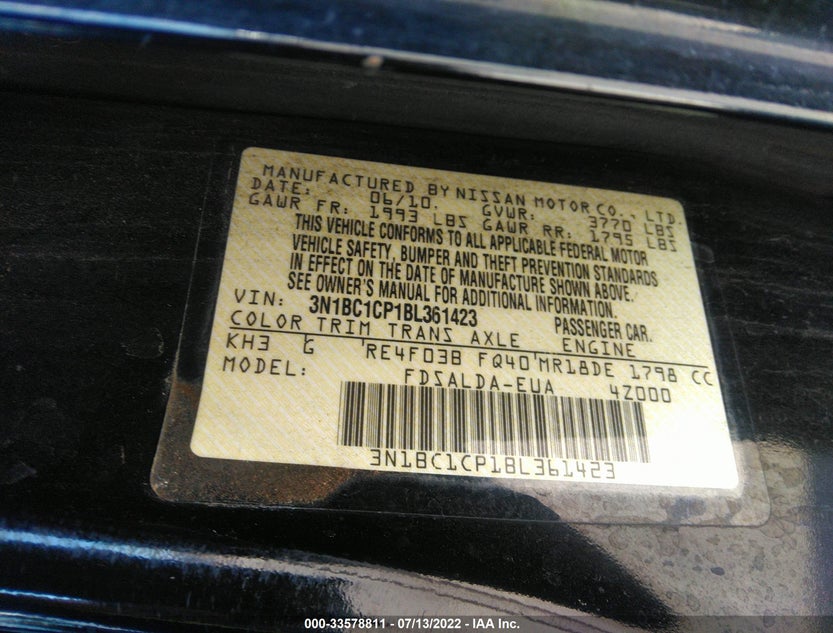 3N1BC1CP1BL361423