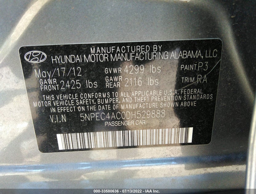 5NPEC4AC0DH529888