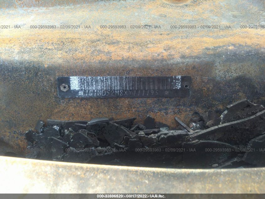 1999 Chevrolet Malibu VIN: 1G1ND52M8XY111195 Lot: 33606520