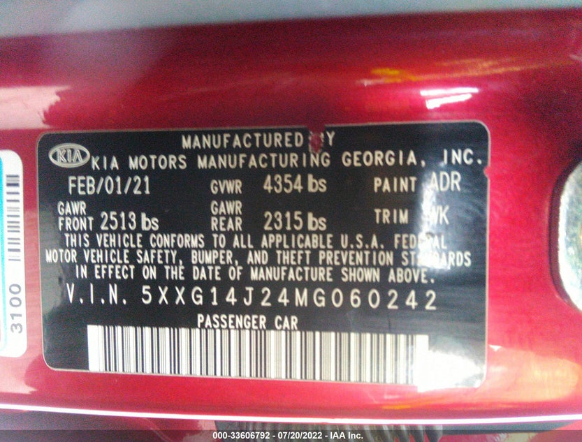 5XXG14J24MG060242