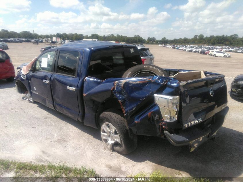 2017 Nissan Titan Sv VIN: 1N6AA1EJ6HN542126 Lot: 33589964