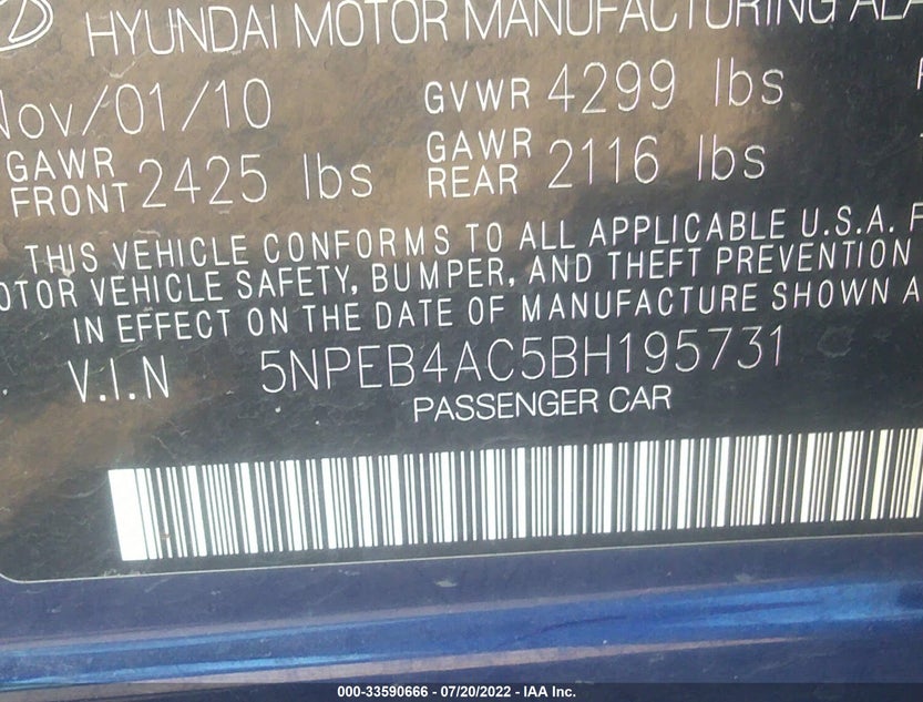 5NPEB4AC5BH195731