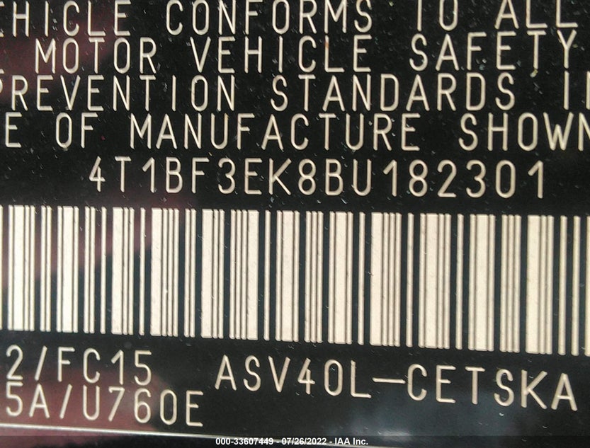 4T1BF3EK8BU182301