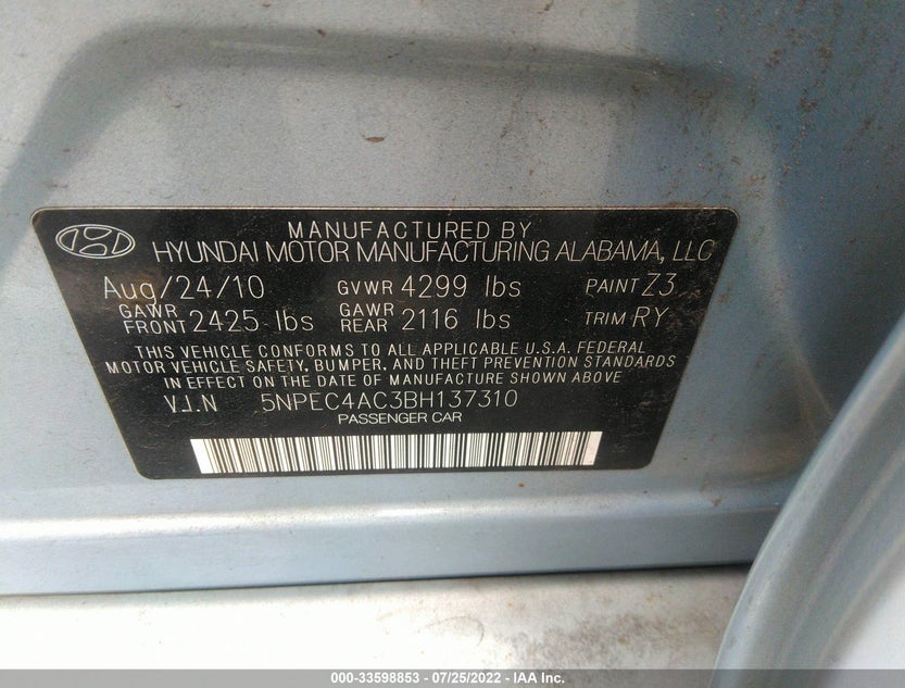 5NPEC4AC3BH137310