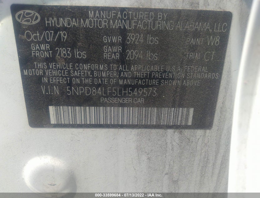 5NPD84LF5LH549573