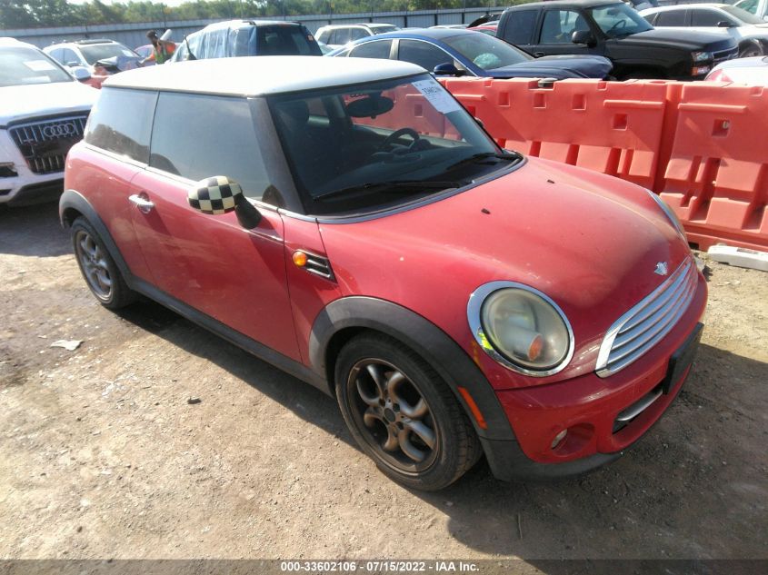 2011 Mini Cooper Hardtop VIN: WMWSU3C51BTX96861 Lot: 33602106