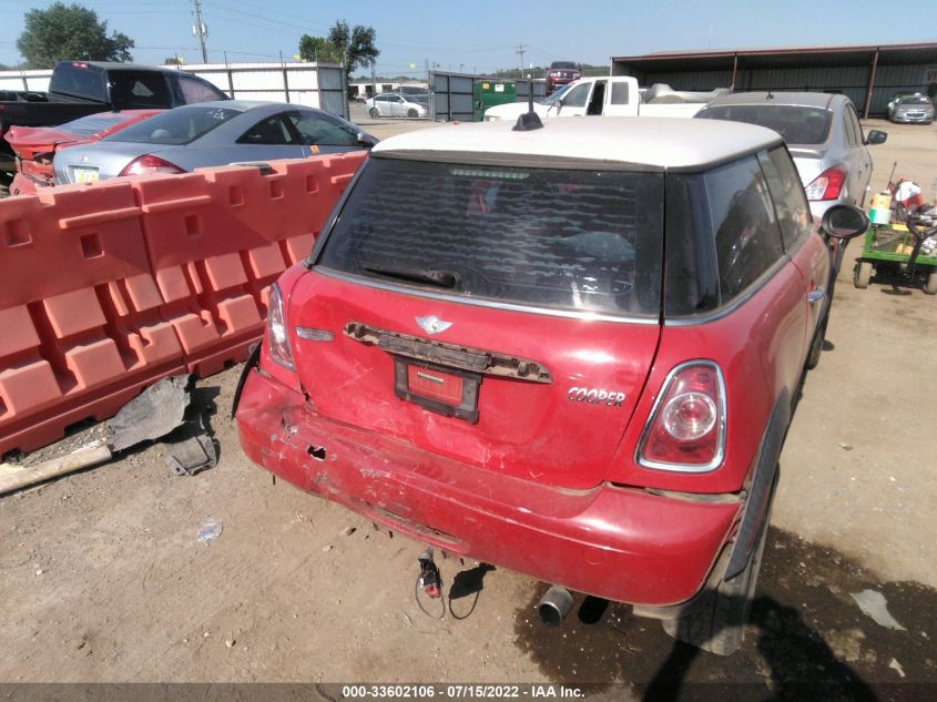 2011 Mini Cooper Hardtop VIN: WMWSU3C51BTX96861 Lot: 33602106