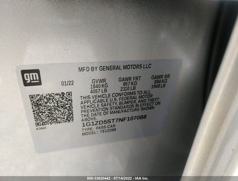 1G1ZD5ST7NF107088